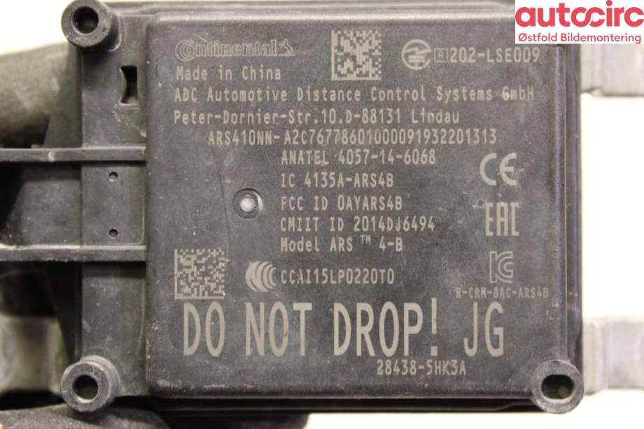 Sensor radar til Nissan X-Trail 2014-2022 (T32) (T32) (NISSAN|284385HK4A|284385HK5A|)