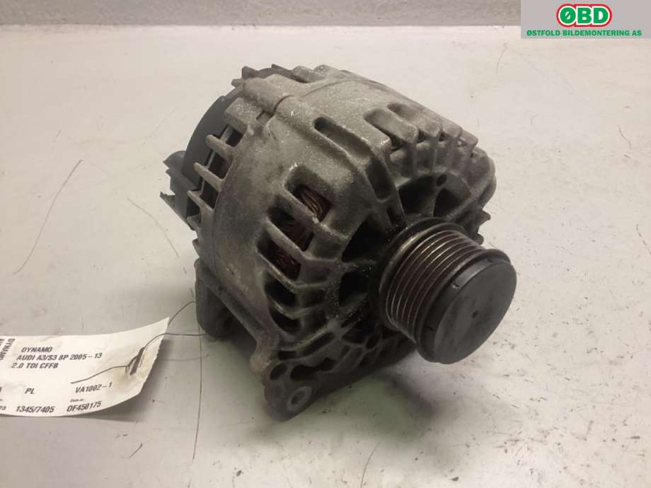 Dynamo til Audi A3 2009-2012 (Type II, Fase 2) (AUDI|03L 903 023 X|)