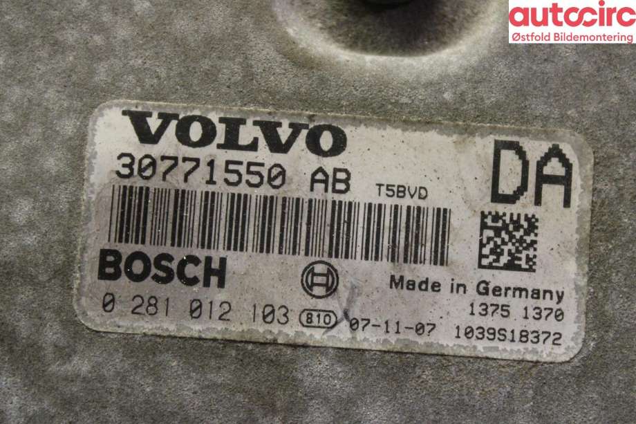Styreenhet motor til Volvo XC90 2007-2014 (Type I, Fase 2)  (VOLVO||30771550AB)