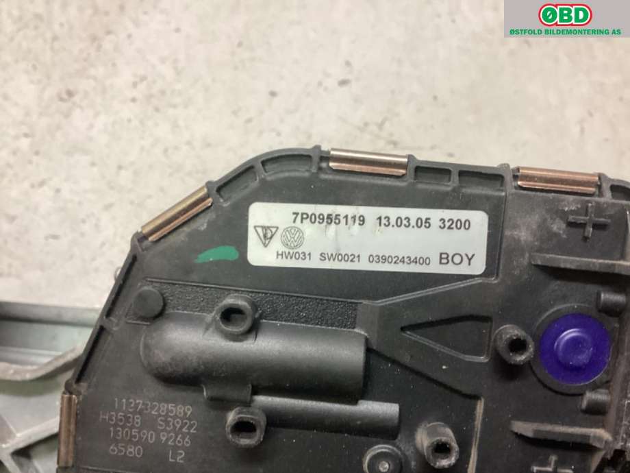 Viskermotor frontrute til Porsche Cayenne 2010-2017 (92A) (92A) (PORSCHE|958 955 023 A||7P0955119)