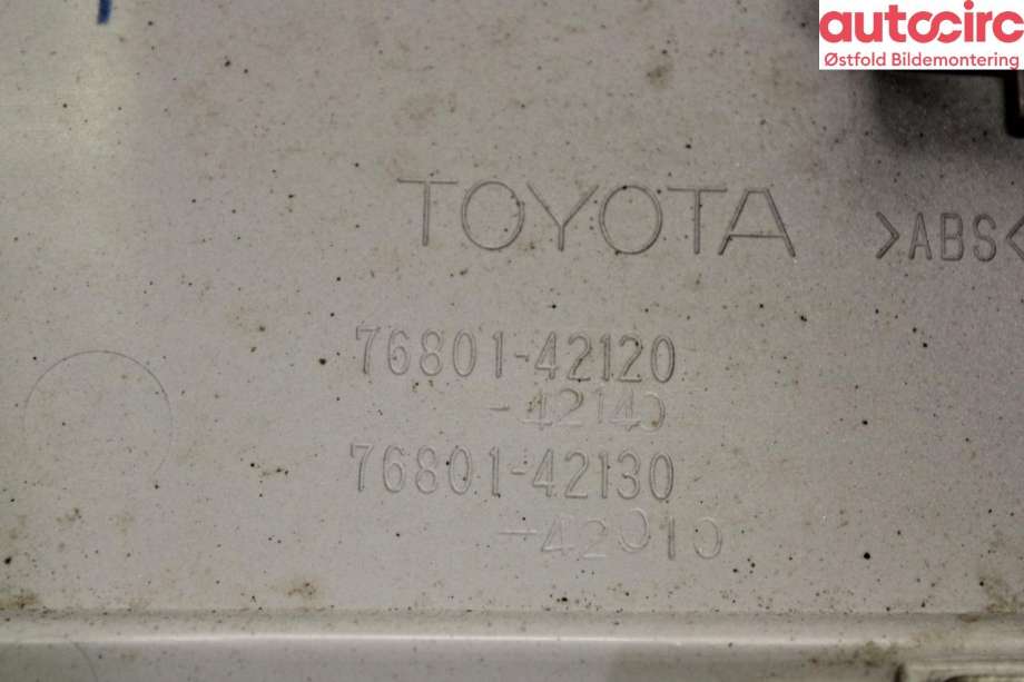 Lister til Toyota RAV4 2006-2009 (Type III, Fase 1)  (76801-42040|)