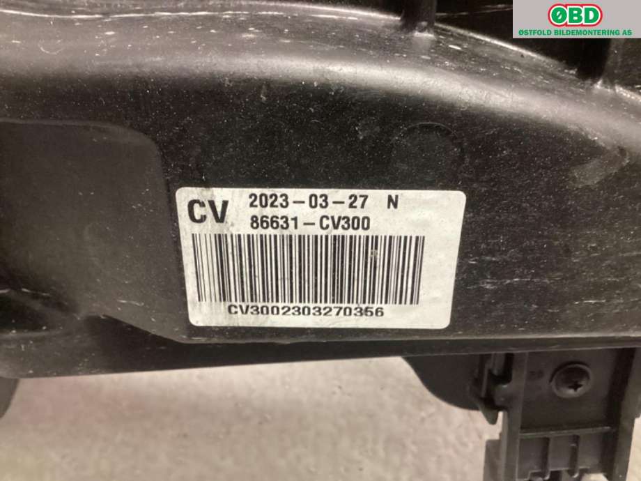 Støtfangerforsterkning bak til Kia EV6 2021-->>  (KIA EV6 GT-LINE||86631CV300)