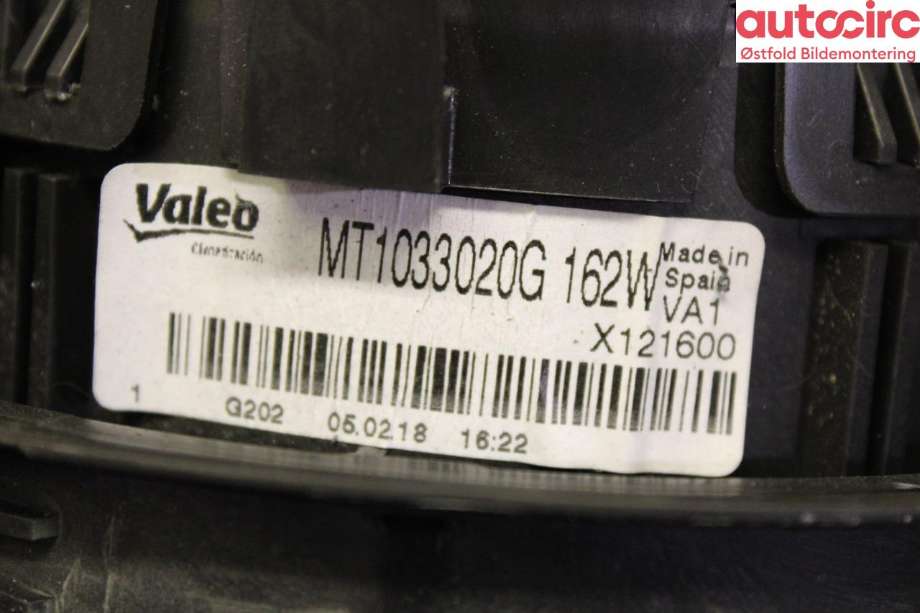 Varmeapparat motor til Nissan Leaf 2018-->> (Type II)  (NISSAN|272264FA0A|)