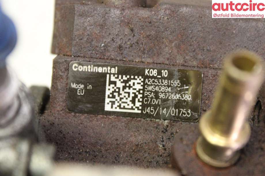 Dieselpumpe til Peugeot 3008 2009-2016 (Type I)  (PEUGEOT|1920 RY|)