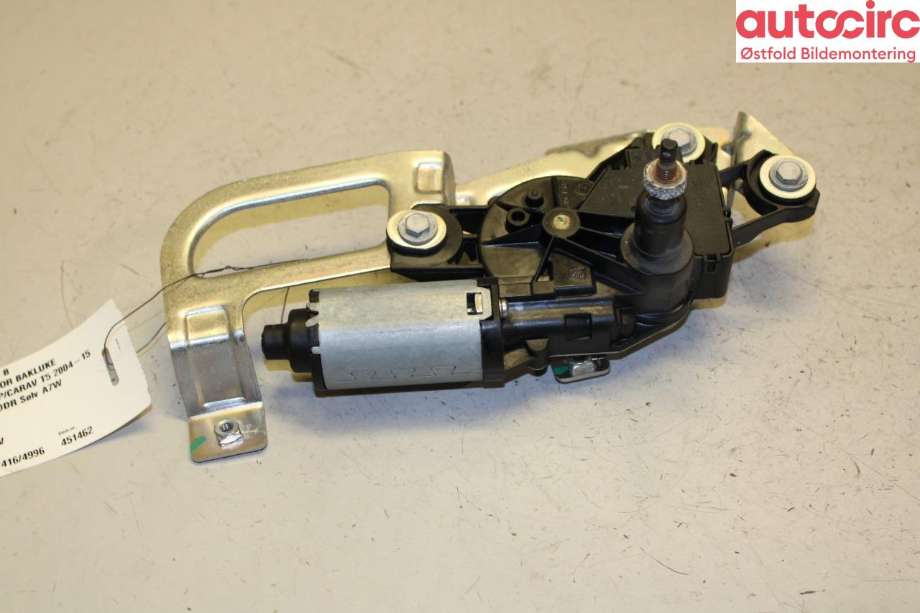 Viskermotor bakrute til VW Transporter / Caravelle 2009-2015 (Fase 2) (T5) (T5) (VOLKSWAGEN|7H0 955 711 B|)