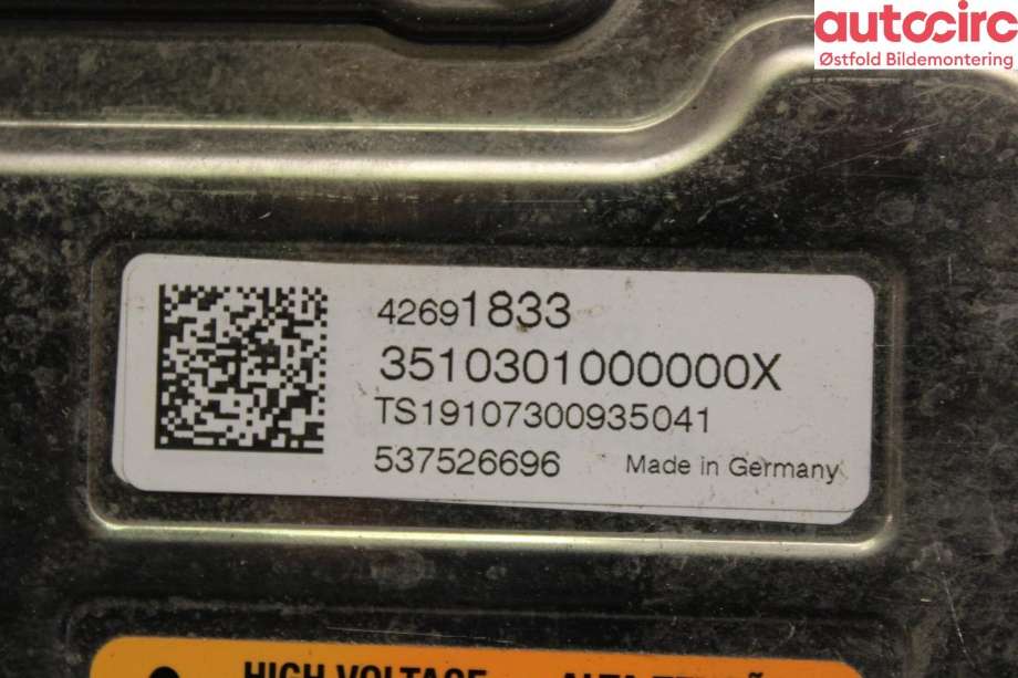 Varmeapparat register til Opel Ampera-e 2017-->> (Type II)  (OPEL|)