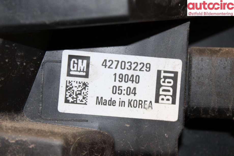Frontlykt høyre halogen til Opel Ampera-e 2017-->> (Type II)  (OPEL|42573528|42703229|)