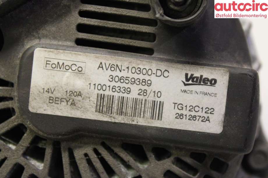 Dynamo til Volvo V50 2007-2012 (Fase 2)  (VOLVO|36001971|)