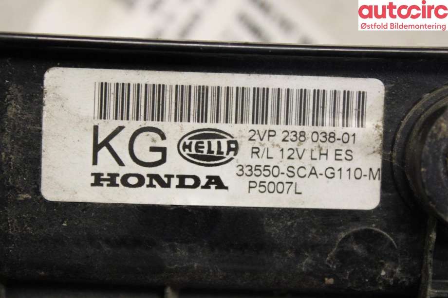 Baklykt venstre til Honda CR-V 2002-2006 (Type II)  (HONDA|)
