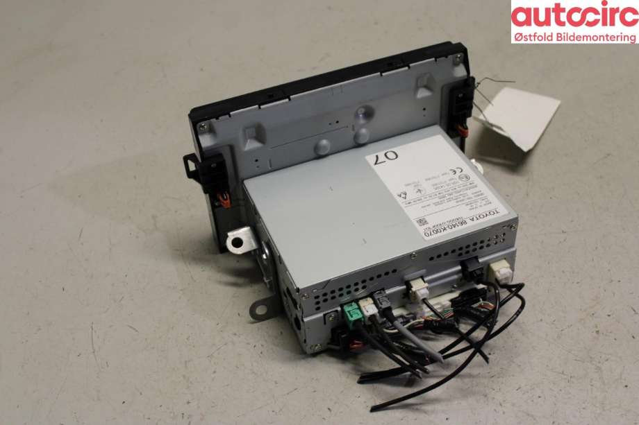 Instrument kjørecomputer til Toyota Yaris 2020-->> (Type IV)  (TOYOTA|86140K0070|)