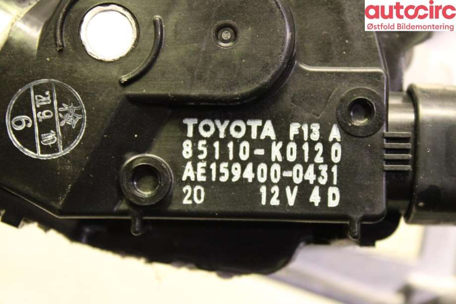 Viskeroverføring til Toyota Yaris 2020-->> (Type IV)  (TOYOTA|85150K0030|)