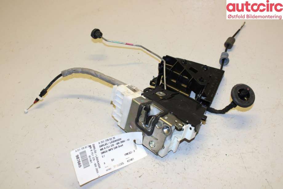Låsekasse venstre foran til Mercedes R-Klasse 2006-2013 (W251) (W251) (MERCEDES|A 251 720 03 35|)