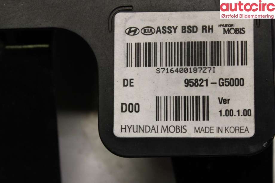 Styreenhet parkering til Kia Niro 2016-2021  (KIA|)