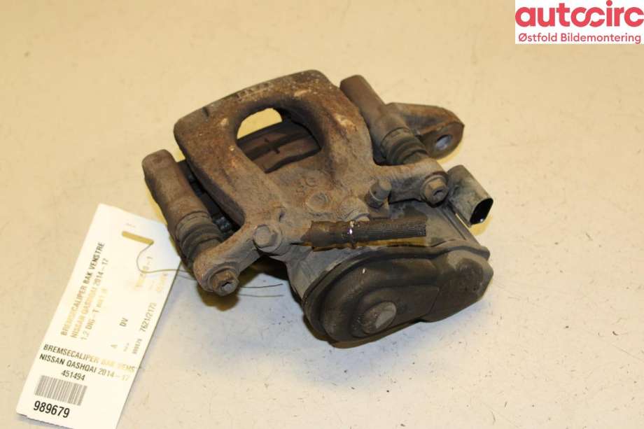 Bremsecaliper venstre bak til Nissan Qashqai 2014-2021 (Type II)  (NISSAN|440114EA0A|)