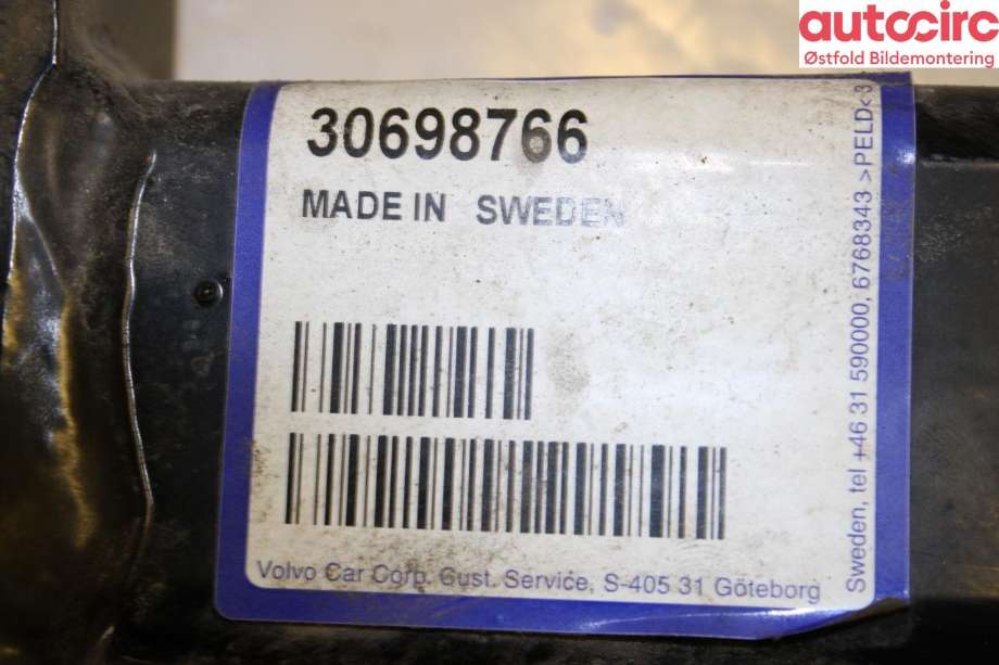 Hengerfeste til Volvo V70 2007-2013 (Type III, Fase 1)  (VOLVO||30698766)