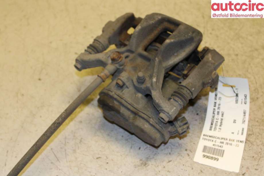 Bremsecaliper venstre bak til Toyota C-HR 2016-->> (TOYOTA|47850F4030|)