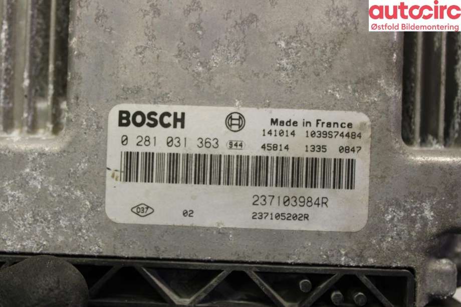 Styreenhet motor til Opel Vivaro B 2014-2019  (OPEL|93459020||237103984R)