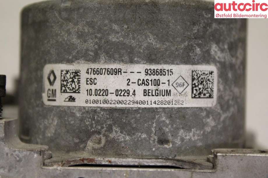 ABS sentral til Opel Vivaro B 2014-2019 (OPEL|95524008|)