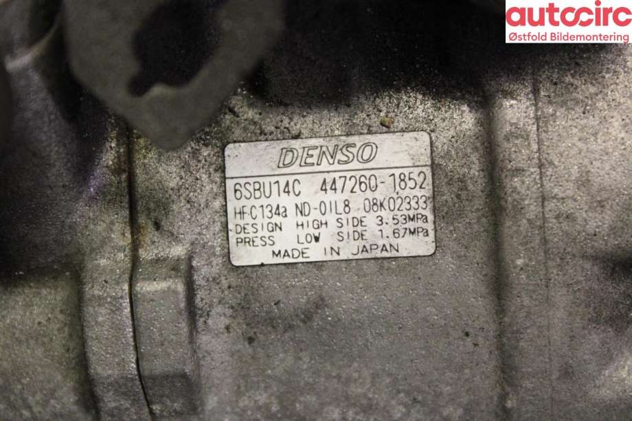 Aircondition kompressor til BMW 5-Serie 2003-2010 (E60/E61) (E60/E61) (BMW|64 52 6 987 862|)