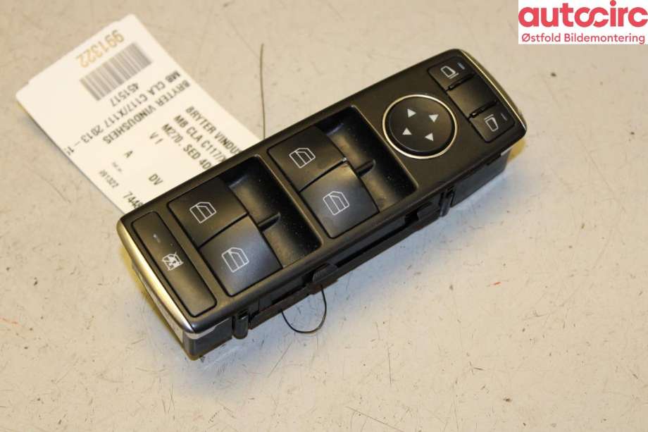 Bryter ruteheis til Mercedes CLA 2013-2019 (C117) (C117) (MERCEDES|A 166 905 43 00|)