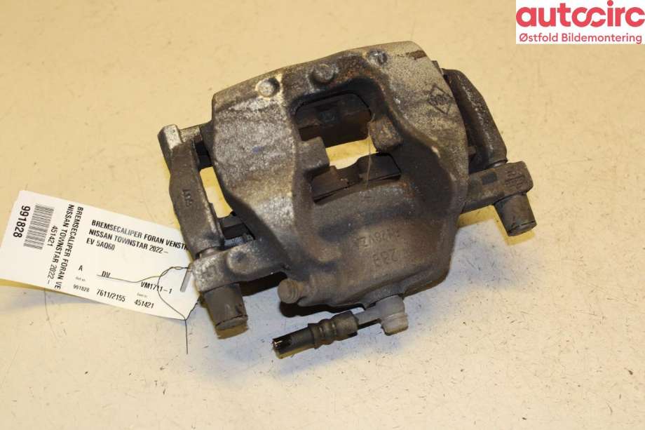 Bremsecaliper venstre foran til Nissan Townstar 2022-->>  (NISSAN|4101100Q2G|)