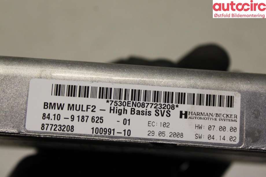 Styreenhet bluetooth til BMW X5 2007-2013 (E70) (E70) (BMW|84 10 9 207 360||84109187625)