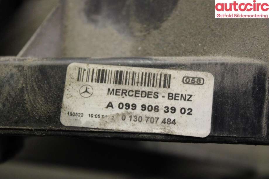 Kjølevifte til Mercedes Vito 2014-->> (W447) (W447) (MERCEDES|A 099 906 39 02|)