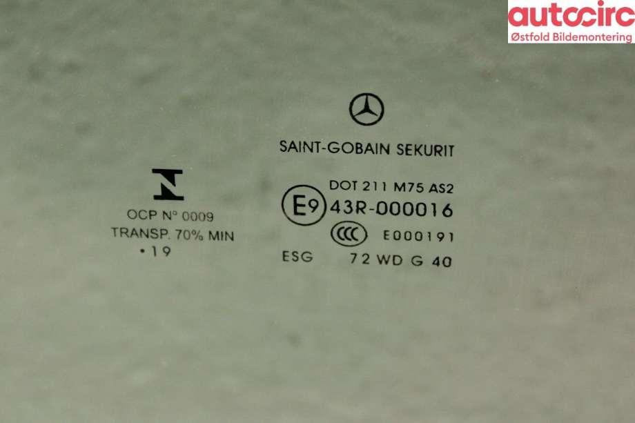 Siderute venstre foran til Mercedes Vito 2014-->> (W447) (W447) (MERCEDES|A 447 725 03 10|)