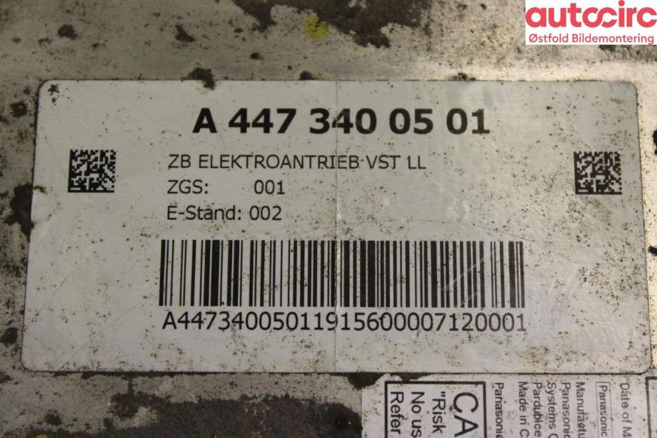 Diverse deler til Mercedes Vito 2014-->> (W447) (W447) (MERCEDES|A 000 900 64 20||A4473400501)