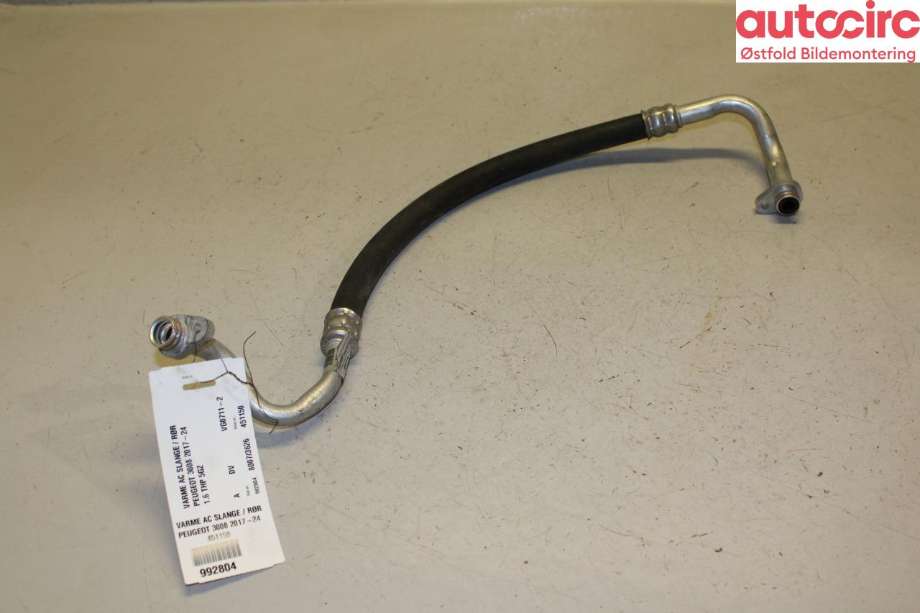Aircondition rør til Peugeot 3008, 2016-->> (Type II) (PEUGEOT|98 068 748 80)