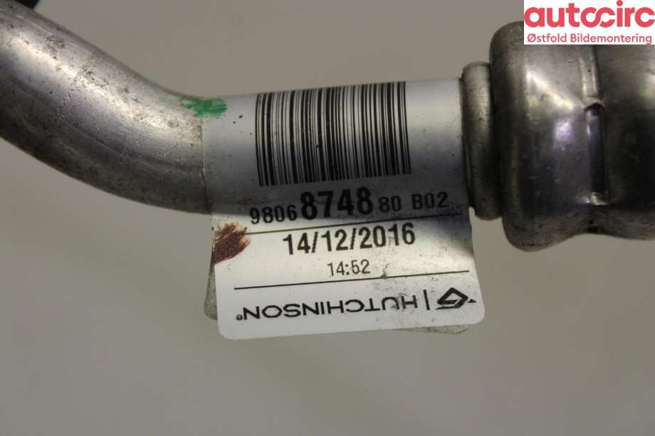 Aircondition rør til Peugeot 3008 2016-->> (Type II) (PEUGEOT|98 068 748 80|)
