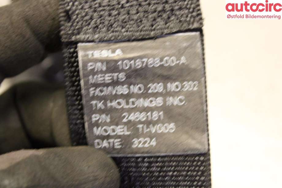 Airbag beltestrammer til Tesla Model S 2013-2016 (Fase 1)  (TESLA||1018788-00-A)