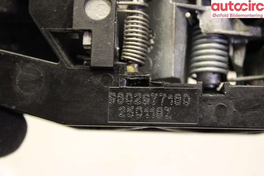 Dørhåndtak utv høyre foran til Citroën C3 2016-->> (Type III)  (CITROEN|16 092 396 80|98 029 771 80|)