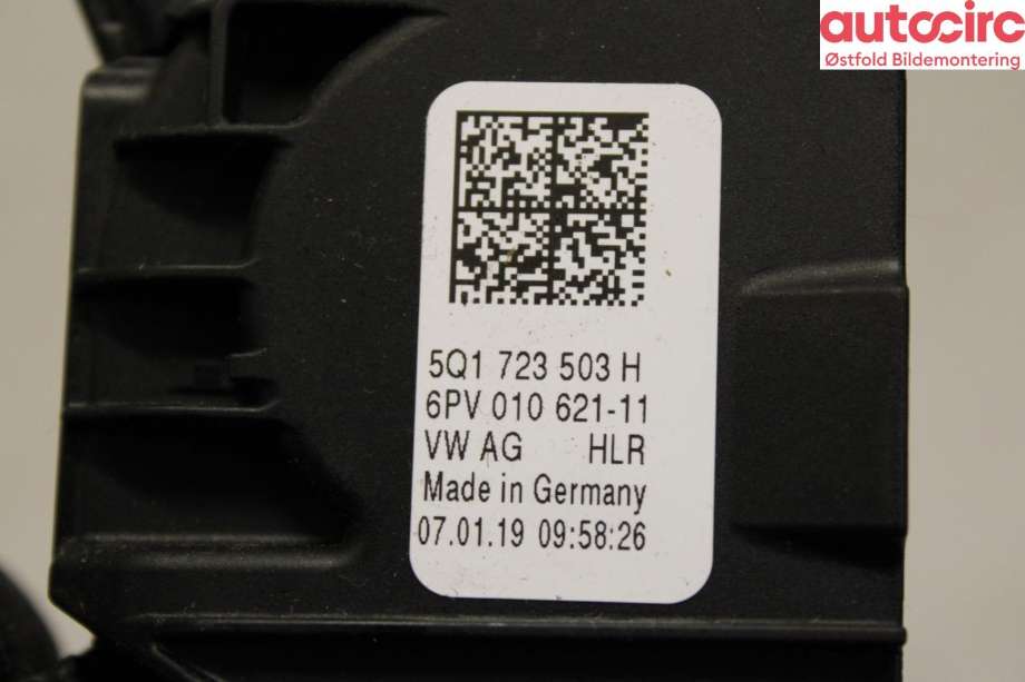 Pedal gass til Škoda Octavia 2017-2020 (Type III, Fase 2) (SKODA|5Q1 723 503 H|5Q1723503K|)