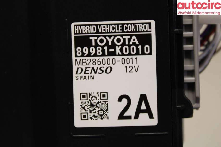 Styreenhet batteri til Toyota Yaris 2020-->> (Type IV)  (TOYOTA|89981K0010|)