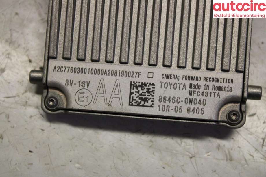 Sensor radar til Toyota Yaris 2020-->> (Type IV)  (TOYOTA|8646C0W040|)