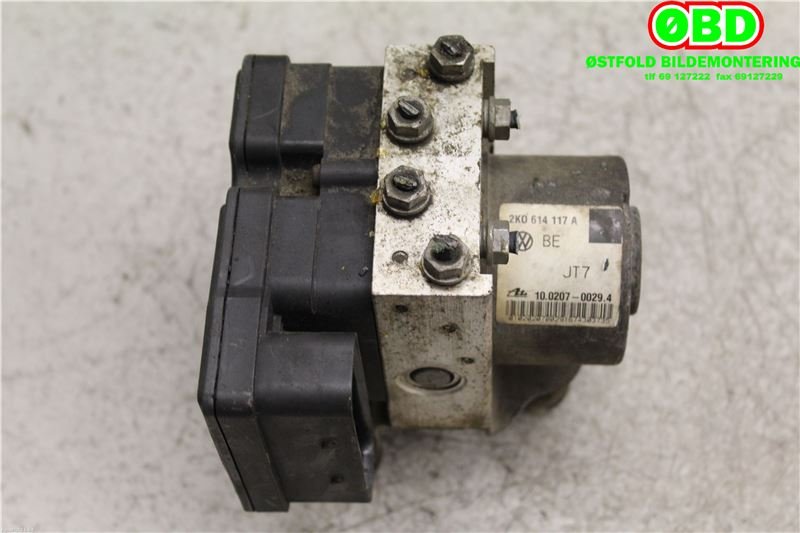 ABS sentral til VW Caddy 2004-2010 (Type III, Fase 1) (VOLKSWAGEN|1K0 614 117 H||2K0614117A)