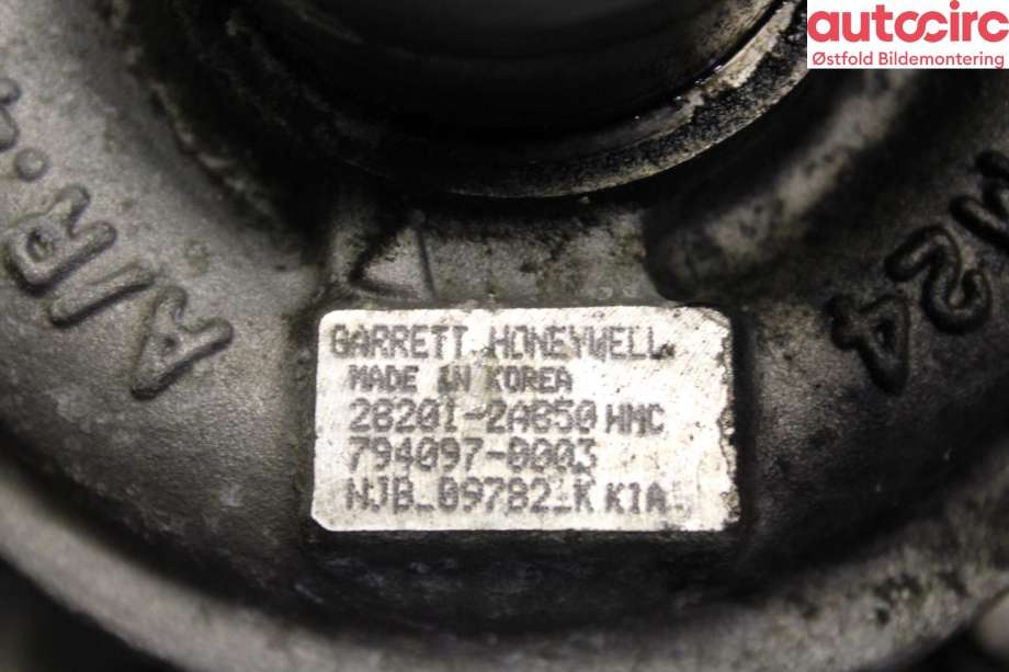 Turbo til Kia Sportage 2010-2016 (Type III)  (KIA|282012A850|)