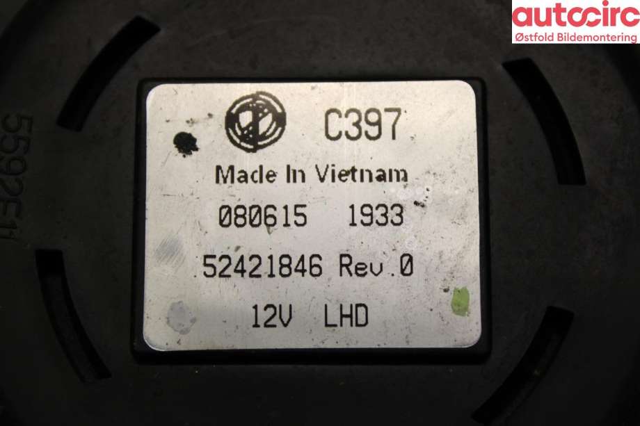 Varmeapparat motor til Alfa Romeo GT 2004-2010  (ALFA ROMEO|77364449|)