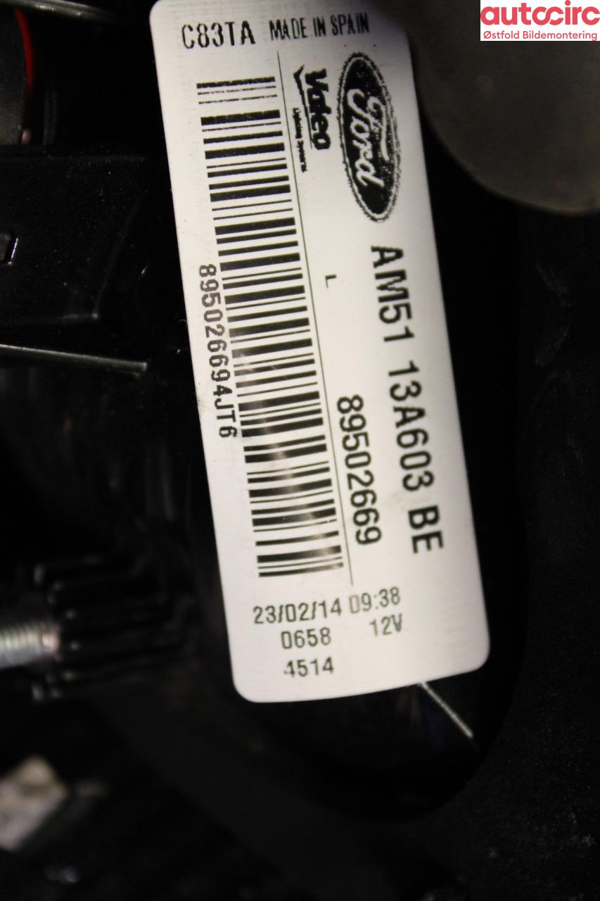 Baklykt venstre indre til Ford C-Max 2010-2015 (Type II, Fase 1)  (FORD|1767544|)