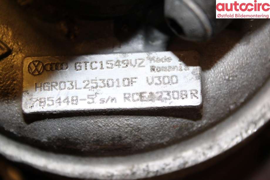 Turbo til Škoda Superb 2008-2015 (Type II)  (SKODA|03L 253 010 F|)