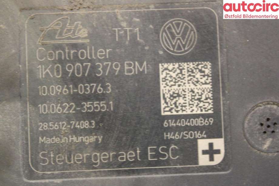 ABS sentral til Škoda Superb 2008-2015 (Type II)  (SKODA|1K0 614 517 ED|)