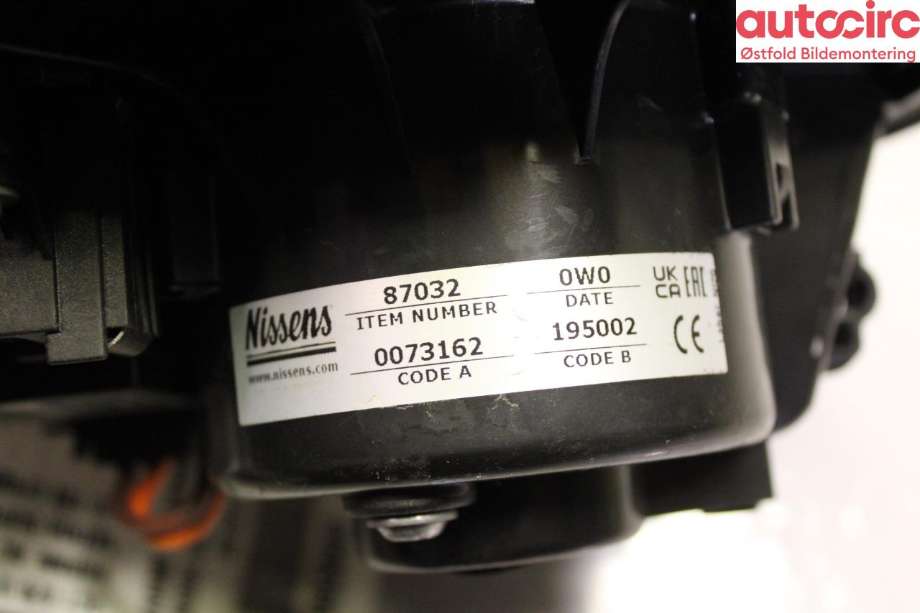 Varmeapparat motor til Škoda Superb 2008-2015 (Type II)  (SKODA|3C1 820 015 AA|)