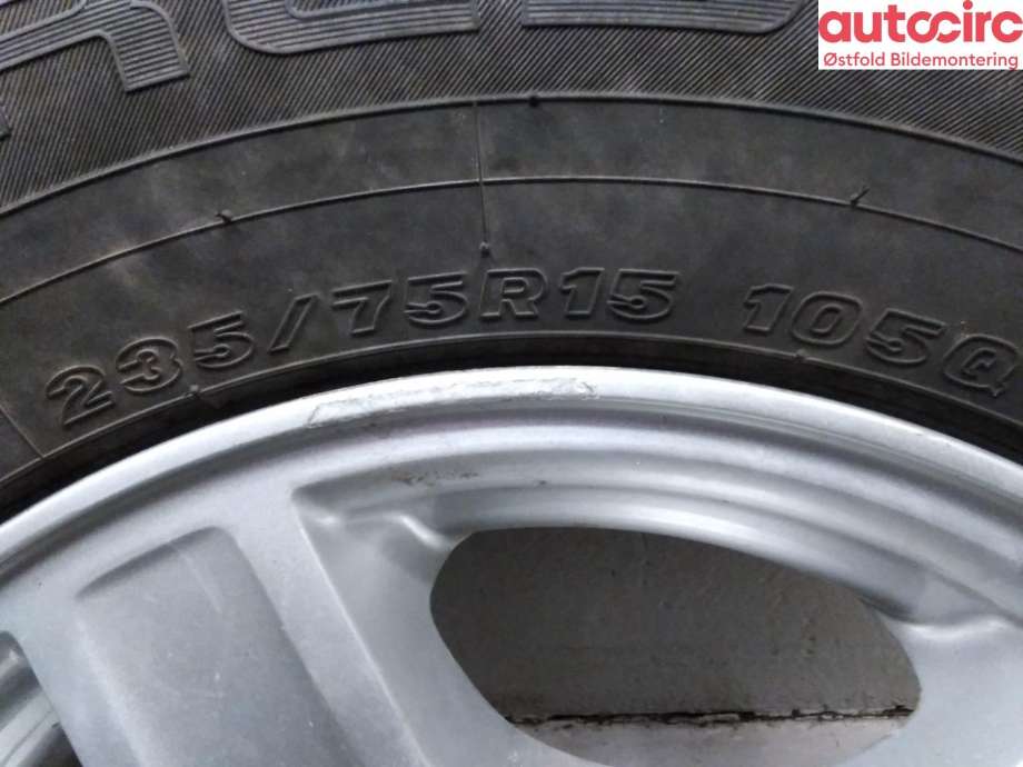 Felgsett aluminium til Jeep Wrangler 1996-2006 (Type II) (JEEP WRANGLER SPORT|)