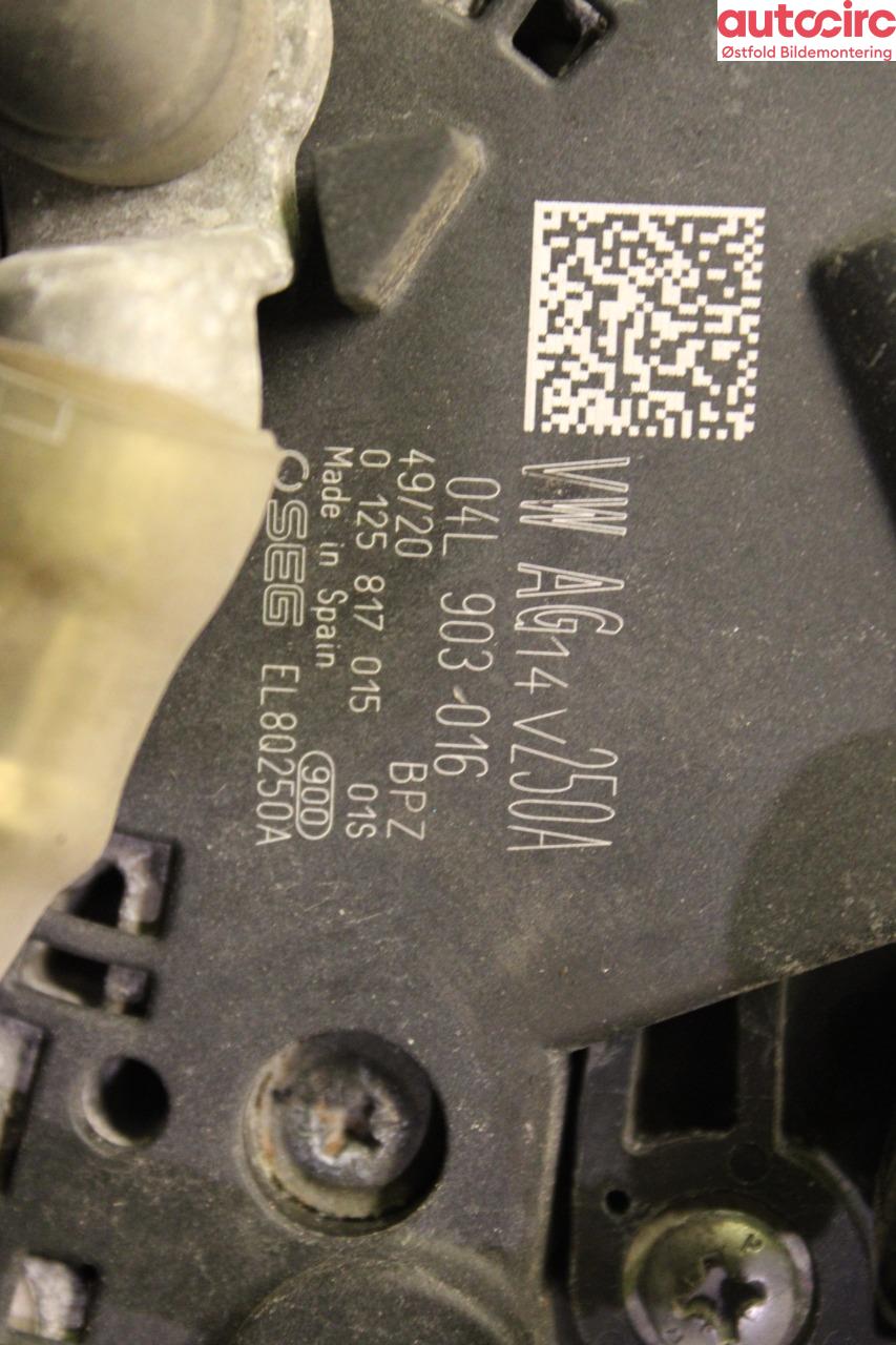 Dynamo til VW Transporter / Caravelle 2019-->> (T6.1) (T6.1) (VOLKSWAGEN|04L 903 016|)