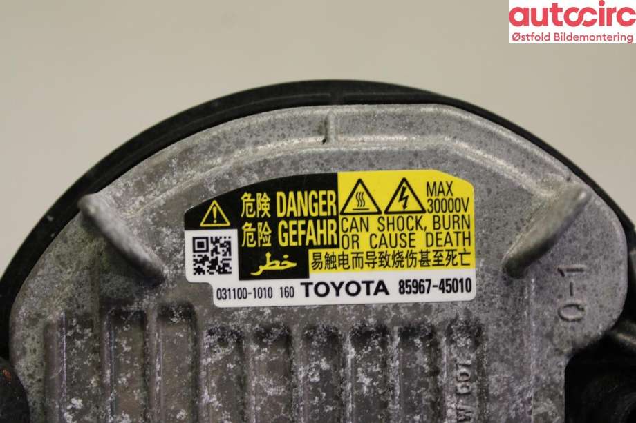Styreenhet xenon/ballast til Toyota RAV4 2013-2015 (Type IV, Fase 1)  (|8596745010)