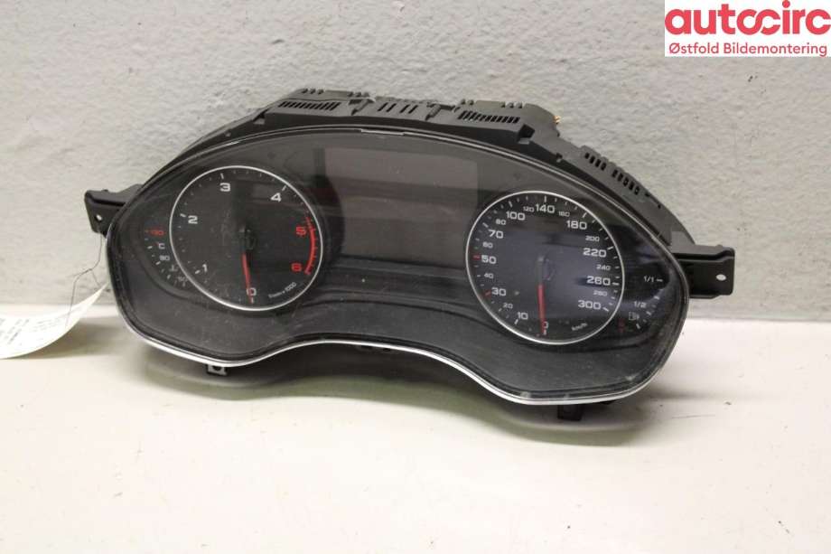 Instrumentpanel til Audi A6, 2011-2014 (Type IV, Fase 1) (C7) (C7) (AUDI|4G8 920 900 FX)