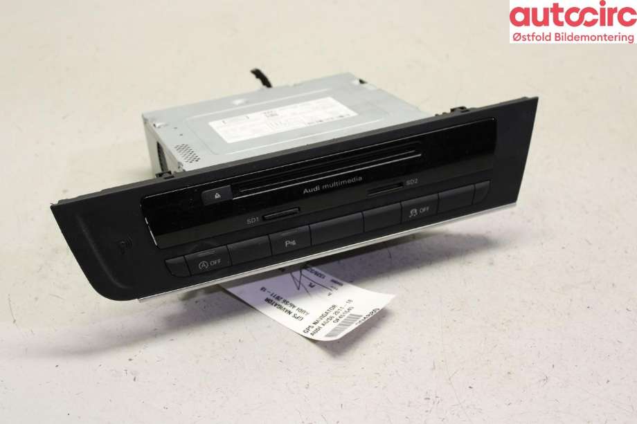 Bilstereo navigasjon til Audi A6, 2011-2014 (Type IV, Fase 1) (C7) (C7) (AUDI|4G0 035 193 F)