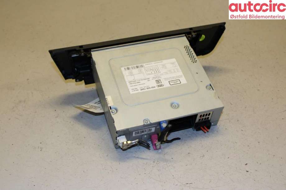 Bilstereo navigasjon til Audi A6 2011-2014 (Type IV, Fase 1) (C7) (C7) (AUDI|4G0 035 193 F|)