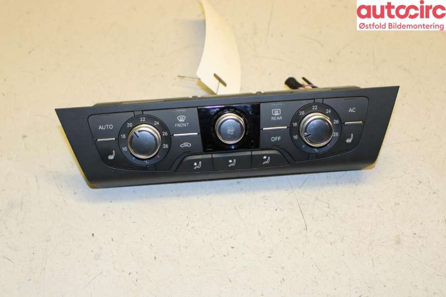 Varmeapparat betjening til Audi A6, 2011-2014 (Type IV, Fase 1) (C7) (C7) (AUDI|4G0 820 043 H)